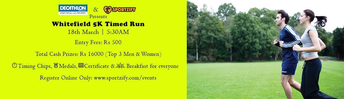 Whitefield 5K Timed Run
